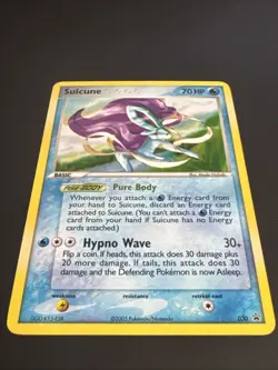 2005 Suicune 030 Pokemon TCG Holo Black Star Rare Promo Card NM - Image 2