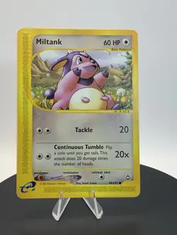 Pokemon Card Aquapolis Miltank 94/147 WOTC 2002 Nintendo E-Series LP - Image 1