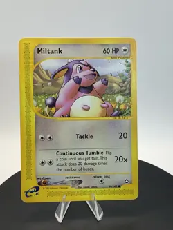 Pokemon Card Aquapolis Miltank 94/147 WOTC 2002 Nintendo E-Series LP - Image 3