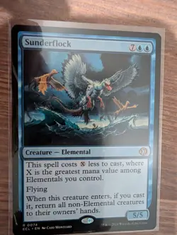MTG Magic the Gathering Sunderflock Lorwyn Eclipsed Regular - Image 1