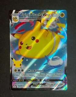 Flying Pikachu VMAX 007/025 Celebrations Ultra Rare Pokemon TCG LP - Image 1