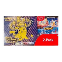 2x Pokemon Surging Sparks Elite Trainer Box/Booster Bundle Costco 2-Pack Lot - Image 1