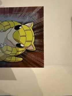 2000 Topps Chrome Series 1 Pokemon Sandshrew #27 Holo Foil free shipping - Image 3