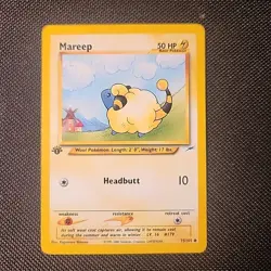 Pokemon TCG Mareep Neo Destiny 75/105 Regular 1st Edition Common - Image 1