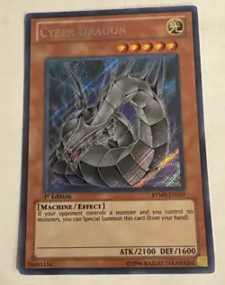 Cyber Dragon RYMP-EN059 Secret Rare 1st Edition VLP - Image 1