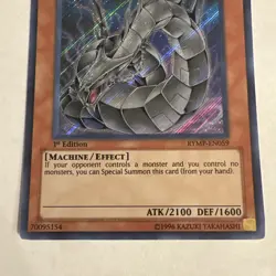 Cyber Dragon RYMP-EN059 Secret Rare 1st Edition VLP - Image 3