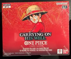 One Piece OP-13 Carrying on His Will New Booster Box English Sealed - Image 1