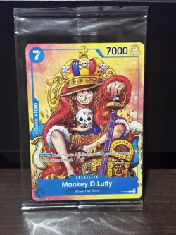 Monkey D. Luffy P-043 - One Piece English (Convention Promo 2024) - Mint SEALED - Image 1