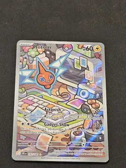 Rotom 197/182 Destined Rivals Full Art Holo Pokemon TCG Card - Image 1