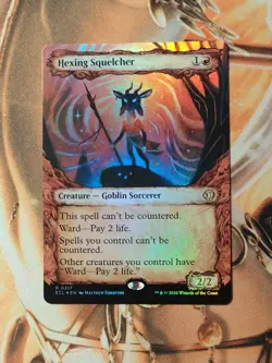 Hexing Squelcher (Showcase) - Lorwyn Eclipsed (ECL) -foil -nm - Image 1