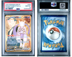PSA10 - Team Rocket's Mewtwo ex 240/192 HyperRare - Pokemon Destined Rivals SV10 - Image 1