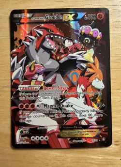 Pokemon TCG Team Magma's Groudon EX Double Crisis - Image 4