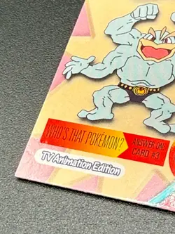 🔥MACHAMP Sparkle Holo Rare #68 2000 Pokemon Topps Chrome TV Series 1 LP - Image 4