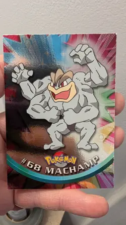 Machamp Foil #68 Pokemon 1999 Topps Tv - Image 1