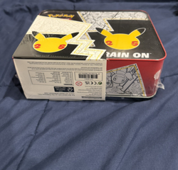 Pokemon Celebrations 25th Anniversary Collector's Chest TIN FACTORY SEALED - Image 3