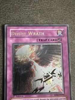 Yugioh Divine Wrath RDS-EN050 Ultimate Rare 1st Edition LP - Image 2