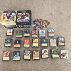 Disney Lorcana Sets 1-3 Mixed Bulk Lot C/UC/R/SR + Cold Foil - Image 1