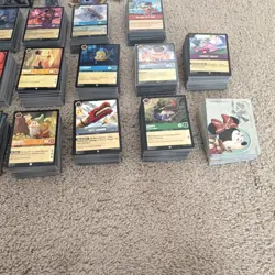 Disney Lorcana Sets 1-3 Mixed Bulk Lot C/UC/R/SR + Cold Foil - Image 4