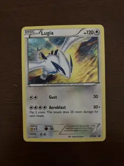 Pokemon TCG Lugia XY156 Ho-Oh XY153 Promo Card Holo Rare LP/NM - Image 2