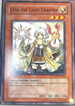 Yugioh TSHD-EN024 Lyna the Light Charmer Card Game 1st Ed. TCG CCG - Image 1