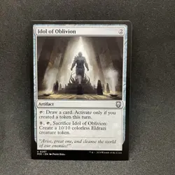 Idol of Oblivion 0297 Non Foil Uncommon Modern Horizons 3 MTG Near Mint - Image 1