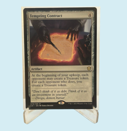 Tempting Contract, Commander 2021, NM Near Mint, Magic the Gathering MTG - Image 1