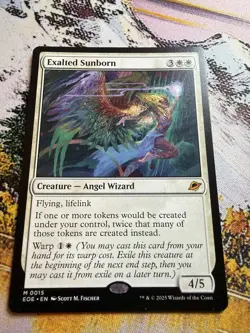 Exalted Sunborn (0015) - Edge of Eternities - Mythic Rare - Image 5