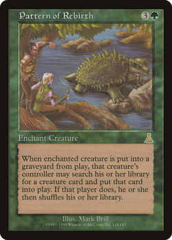 Pattern of Rebirth #115 (MP) Urza's Destiny UDS Magic MTG - Image 1