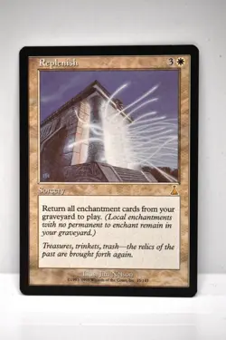MAGIC THE GATHERING, REPLENISH, URZA'S DESTINY, NM, NEVER BEEN PLAYED - Image 1