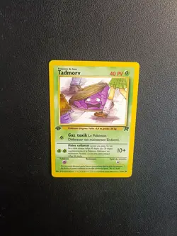 Carte Pokemon TADMORV 57/82 Edition 1 TEAM ROCKET Wizards FR Exc - Image 1