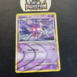 Arceus AR7 Holo Rare Platinum Arceus Pokemon 723 LP - Image 1