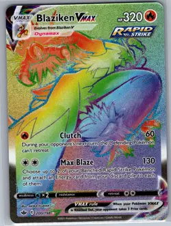 Blaziken VMAX (Secret) 200/198 SWSH06: Chilling Reign - Pokemon Card - NM - Image 1