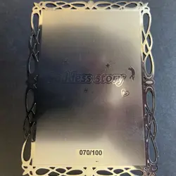 Goddess Story Gold METAL Card - Maiden Party - Serial Number #/100! Rem Maid - Image 1
