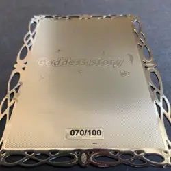 Goddess Story Gold METAL Card - Maiden Party - Serial Number #/100! Rem Maid - Image 3