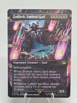 Zodiark, Umbral God (Borderless) X1 FIN MTG Final Fantasy FB1 - Image 1
