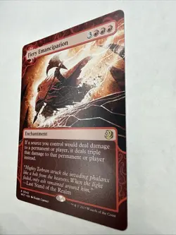 Fiery Emancipation Wilds of Eldraine: Enchanting Tales Regular NM - Image 3