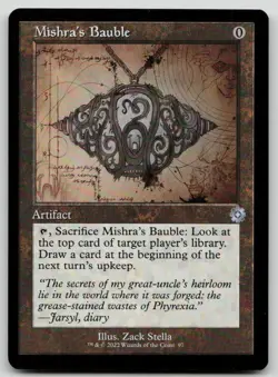Mishra's Bauble (Schematic) U The Brothers' War: Retro Frame Artifacts 97 NM - Image 1