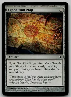 Expedition Map C Zendikar 201 NM - Image 1