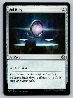 Sol Ring U 0313 the Lost Caverns of Ixalan Regular - Image 1