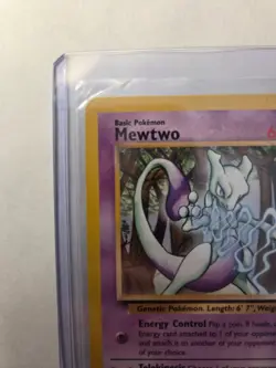 Mewtwo 12 Promo Wizards Black Star Promos Pokemon LP-NM - Image 2