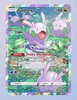 Goomy ☆ Pokemon TCGP TCG Pocket English ENG Full Art Digital Trading Card - Image 1