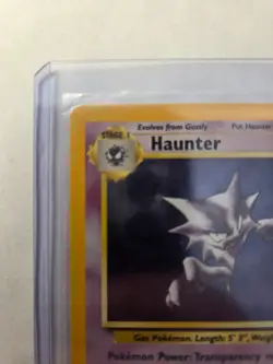 Pokemon TCG Haunter Fossil 6/62 Unlimited Holo Rare MP-HP - Image 2