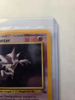 Pokemon TCG Haunter Fossil 6/62 Unlimited Holo Rare MP-HP - Image 3