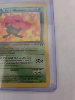 Dark Vileplume 30/82 Rare - Team Rocket - 1st Edition - Pokemon TCG WOTC LP-NM - Image 5