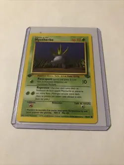 Pokemon Oddish 58/64 Jungle 1st Edition French Set - Image 1