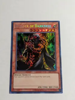 Yugioh Invader of Darkness IOC-EN111 25th Anniversary Secret Rare NM - Image 1