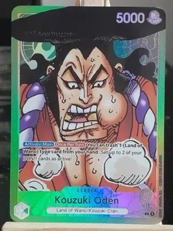 Carte one piece Kouzuki Oden custom OP01 - One piece Eng cartes Proxy - Image 1