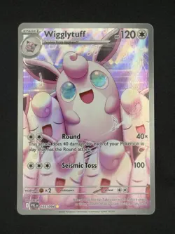 Wigglytuff 105/094 Me02: Phantasmal Flames Holo Pokemon Card TCG - Image 1