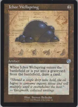 Ichor Wellspring (Schematic) (#3) NM #84 The Brothers' War: Retro Frame MTG - Image 1