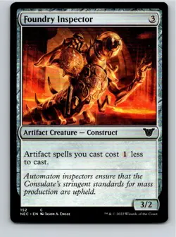 Magic the Gathering Foundry Inspector Kamigawa: Neon Dynasty Commander - Image 1